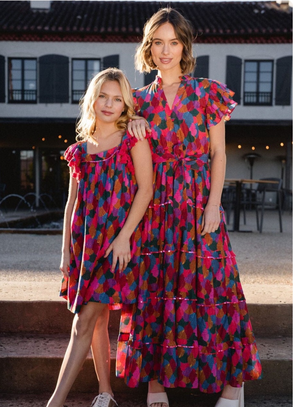 NWT Briton Court Delilah Maxi Dress in Pink Multi Medium - Picture 13 of 13